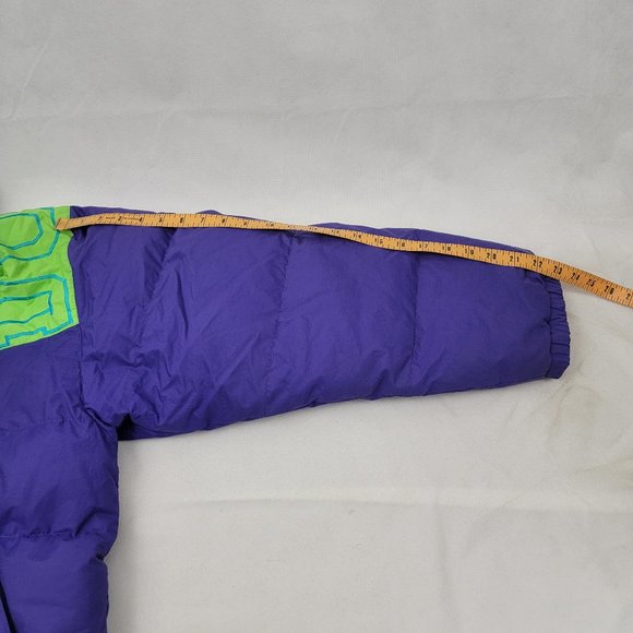 Brambilla puffer Jacket 90s color block - Picture 15 of 16